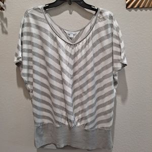 New York & Company Striped Sweater